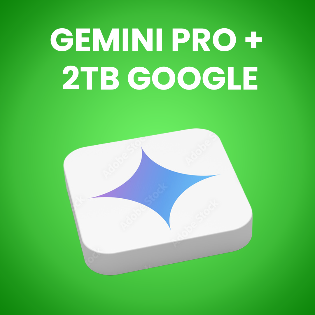 gemini pro + 2 tb de almacenamiento | google one por 1 año gemini pro + 2 tb de almacenamiento | google one por 1 año